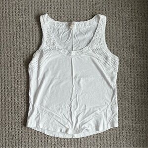 JCrew White Tank Top